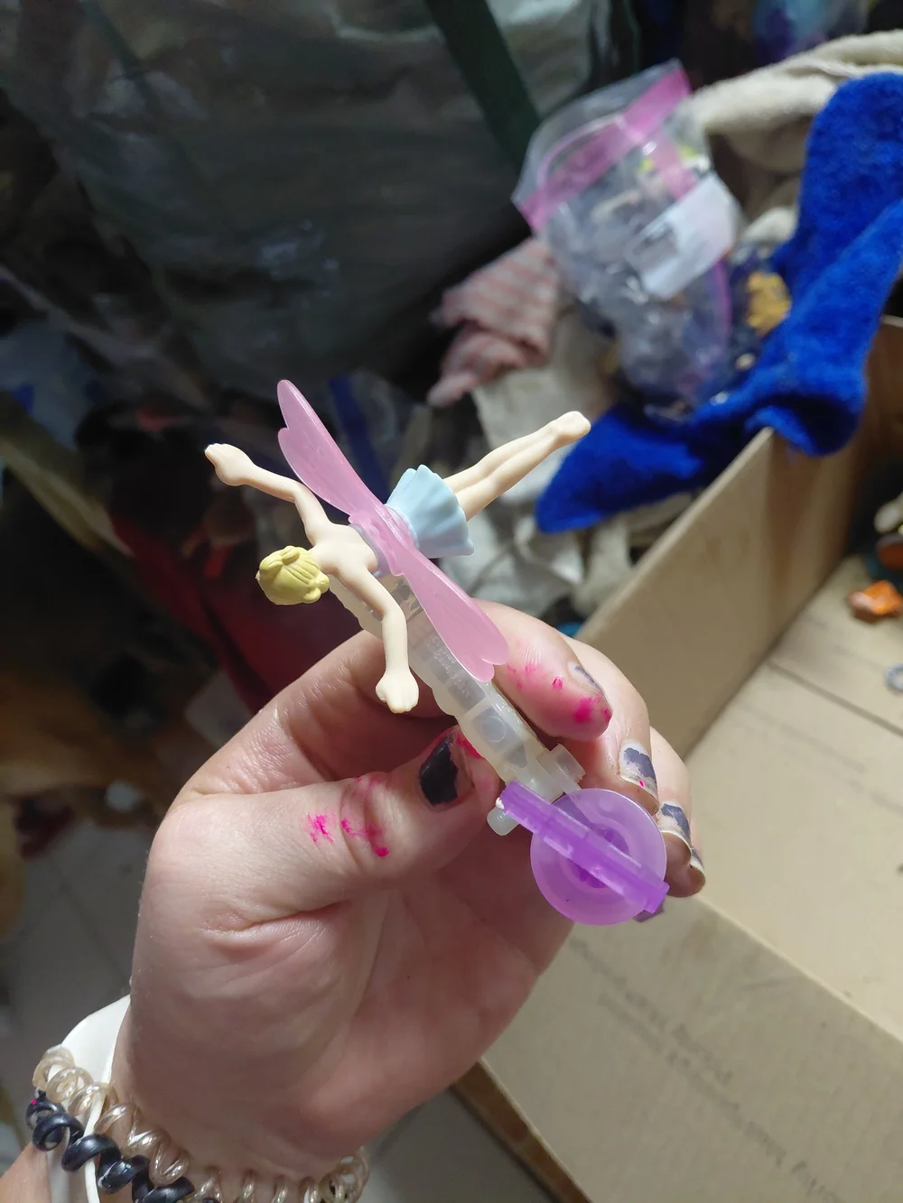 2014 McDonald's Flutterbye Fairy toy.